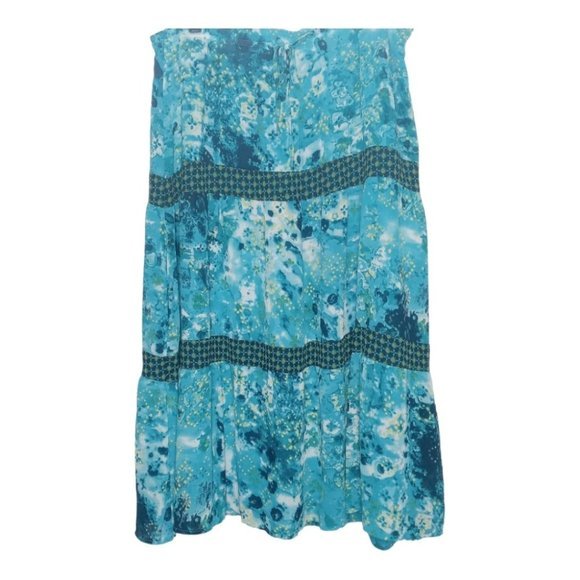 Floral Skirt - Mid Length size‎ 14 - Picture 3 of 6